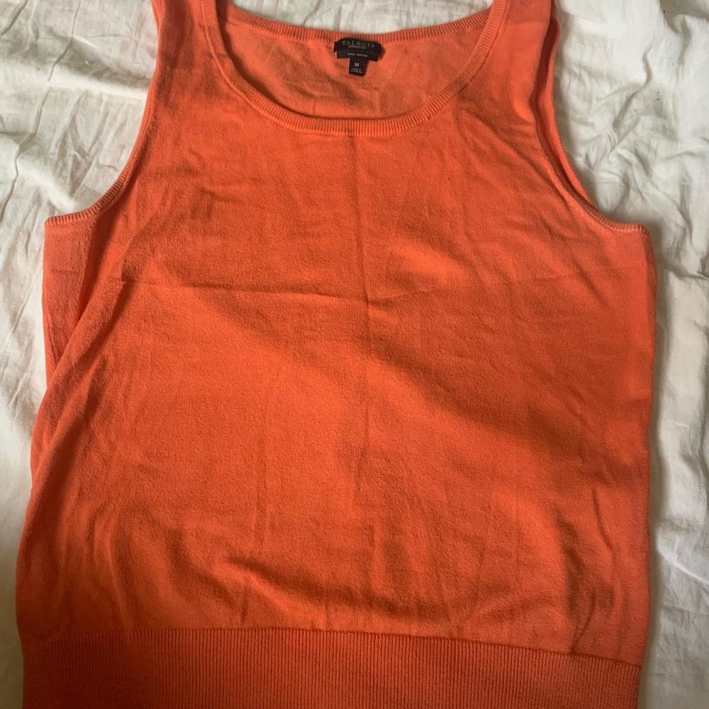 Talbots sweater vest size M